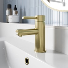 Bathroom Taps Brushed Brass
