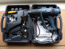 TITAN 2000W HEAT GUN SF2000XP 350C & 550C CASE NOZZLES SCRAPER FAULTY ELEMENT