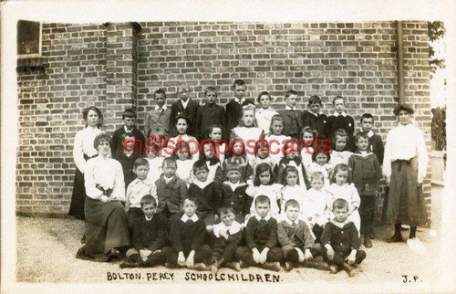 Real photo postcard bolton - postcard, of