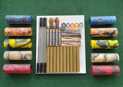 Acrylic pen blanks pre bored - acrylic,