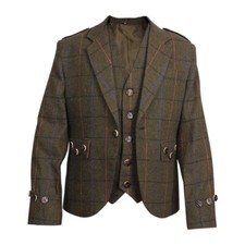 Men's Scottish Brown Tweed