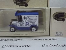 Lledo SP6248 version a, Model T Ford Van, PB Services, Carpentry & Building