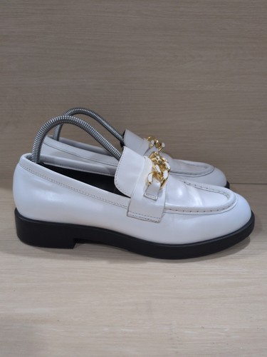 Zara ladies chunky white faux - zara,