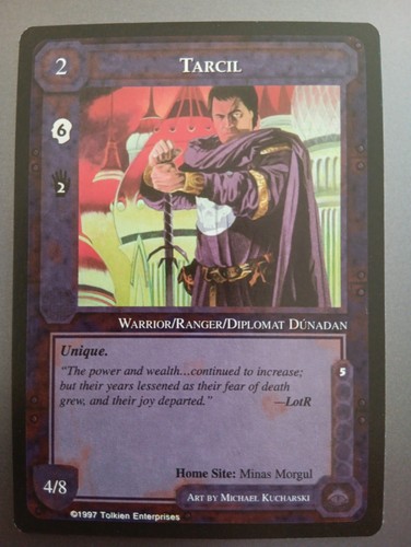 Tarcil meccg middle earth - tarcil,