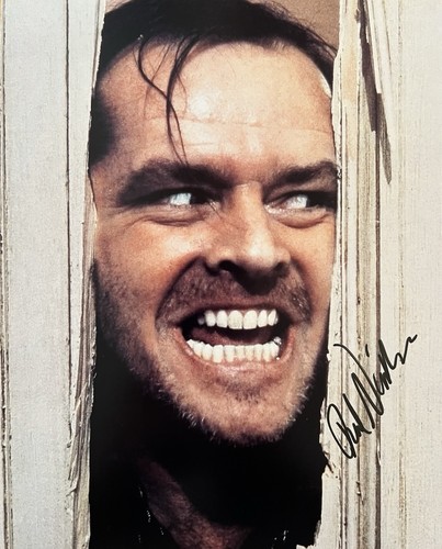 Jack nicholson signed - nicholson,