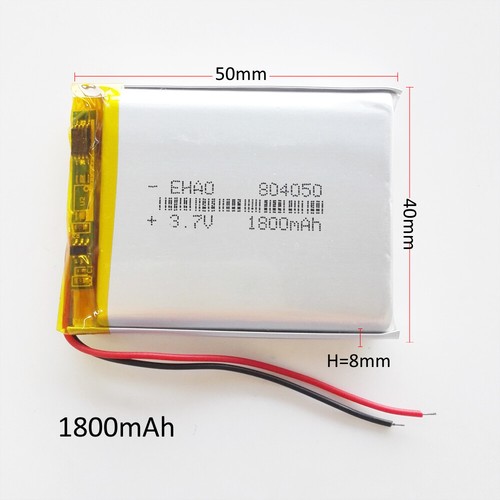 1800mah lipo li - 1800mah, li-polymer