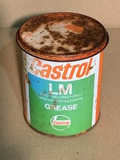  Vintage Castrol LM Grease Tin Oil Can Garage display 