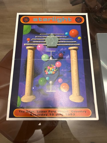 Starlight rave flyer july 1993 - rave,