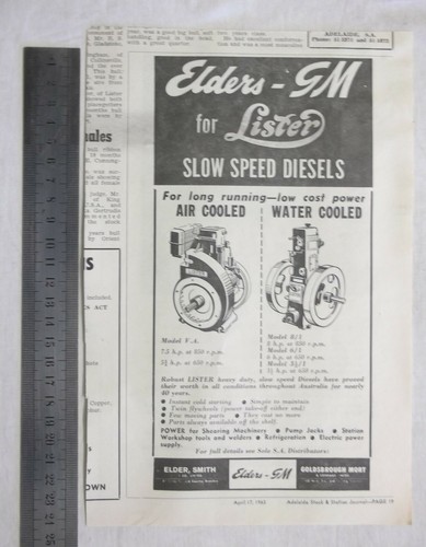 Lister diesel stationary - lister,