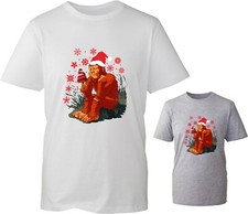 Big Foot Carrying Christmas