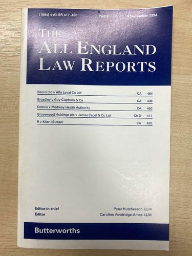 The all england law - england,