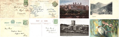 C1910 vii postcard - c1910, rso