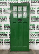 1930S EDWARDIAN FRONT DOOR WOOD WOODEN BESPOKE EXTERNAL EXTERIOR USED ORIGINAL