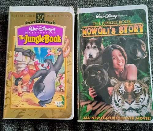 Disney the jungle book vhs - jungle,