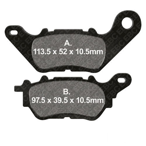 Ebc sfa706 brake pad - pad, set