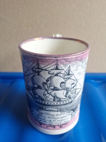 Antique sunderland lustre - sunderland,
