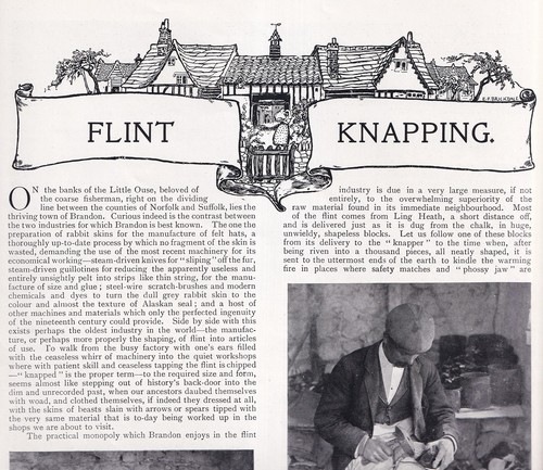 Flint knapping brandon - knapping, in