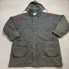 Wax Jacket Adult 3XL XXXL Blue