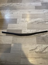 MTB Bike Handlebars Semi-Rise, Black, 740mm Length, 35mm Wide.