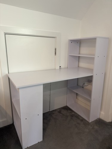 Computer desk with storage - with,