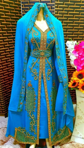 Festive georgette wedding - georgette,