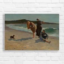 Winslow Homer Seascape Canvas Print Large Picture Wall Art