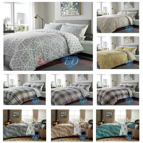 Flannelette printed duvet - printed,