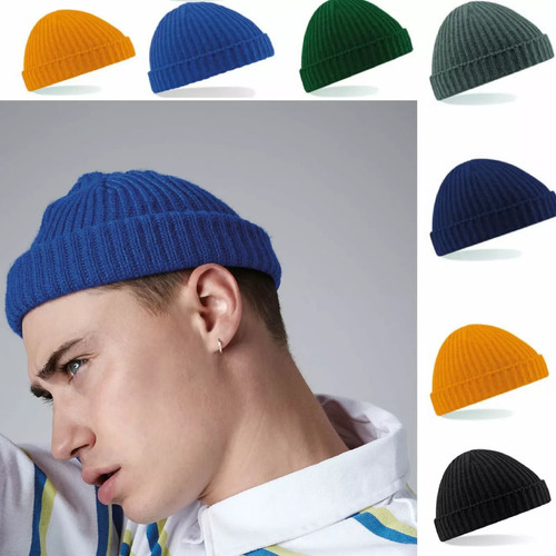 Trawler beanie wooly knitted - trawler,