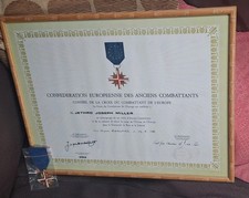 Combatants Cross of Europe War