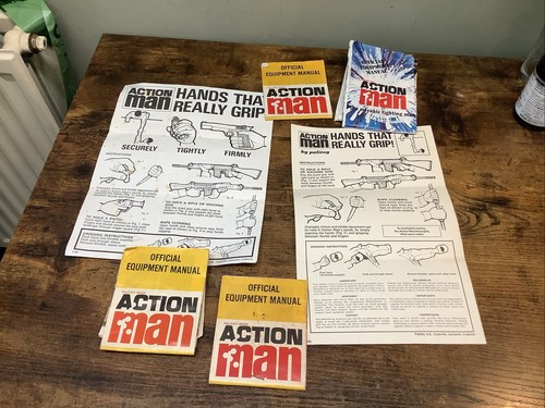 Vintage action man equipment - action,