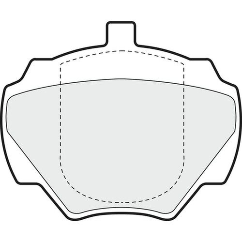 Brake pads set - for, land