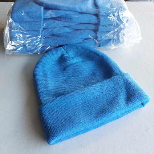 Beanie hats aqua blue - 50,