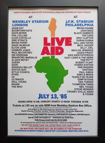 Live aid 1985 wembley stadium - 1985,