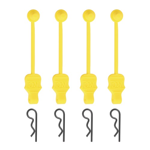 4pcs 4mm body - clips, with