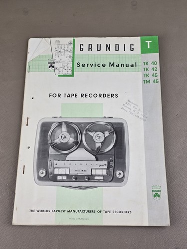 Grundig tape recorder - recorder, tk
