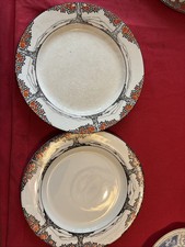 2x7” Plates Crown Ducal