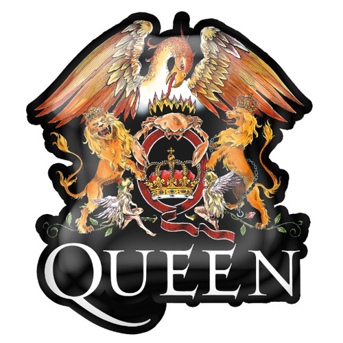 Queen crest metal pin badge - pin,