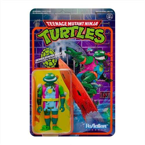 Sewer surfer mike tmnt super - sewer,