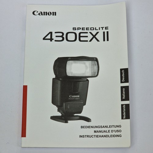 Canon speedlite 430ex - speedlite, ii
