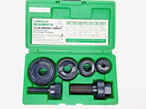 Greenlee 7235bb knockout - greenlee, punch