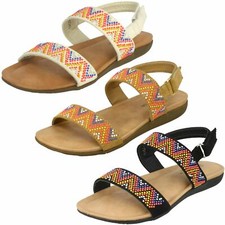Girls Spot On Flat Aztec