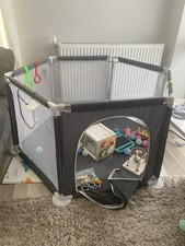 Baby playpen 130cm width - baby, 65cm