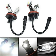 2pcs H8 Angel Eyes Light 6000K 40W For E60 E61 E71 E70 LCI E90 E91 X6 Z4