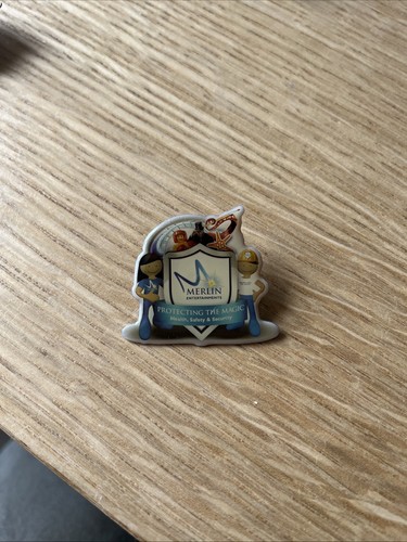 Merlin staff pin badge - merlin,