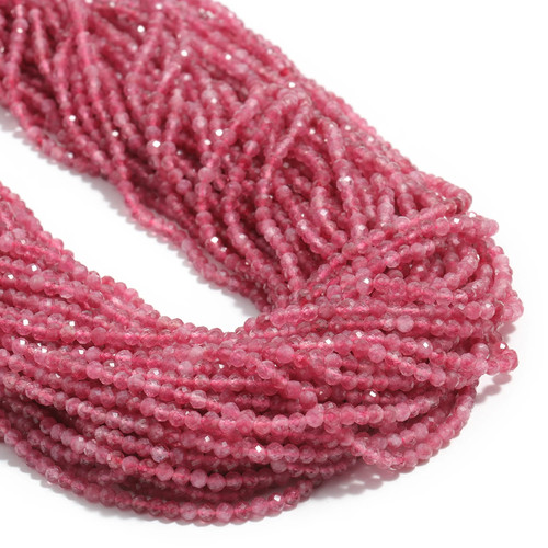 4mm faceted natural - 2–4mm,