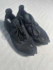 Salomon Shoes Mens Size 11 UK Black Alpha Cross 3 Hiking Trail Trainers Running