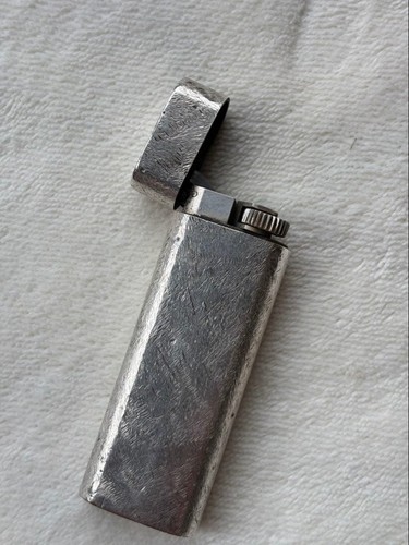 Cartier vintage silver lighter - cartier,