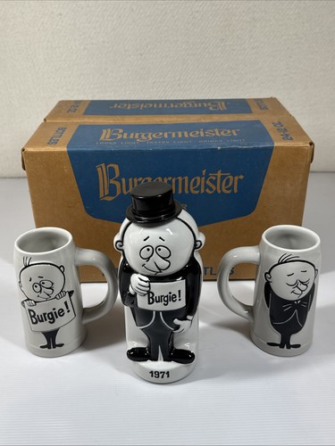 Ceramarte burgie man decanter - man,