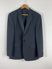 Karl Jackson Black Tuxedo Wool