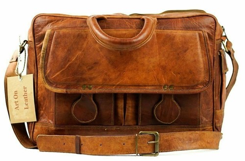 Vintage handmade goat leather - vintage,